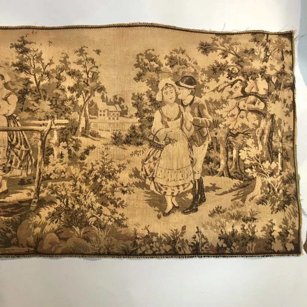 Vintage 'Courtship' Tapestry